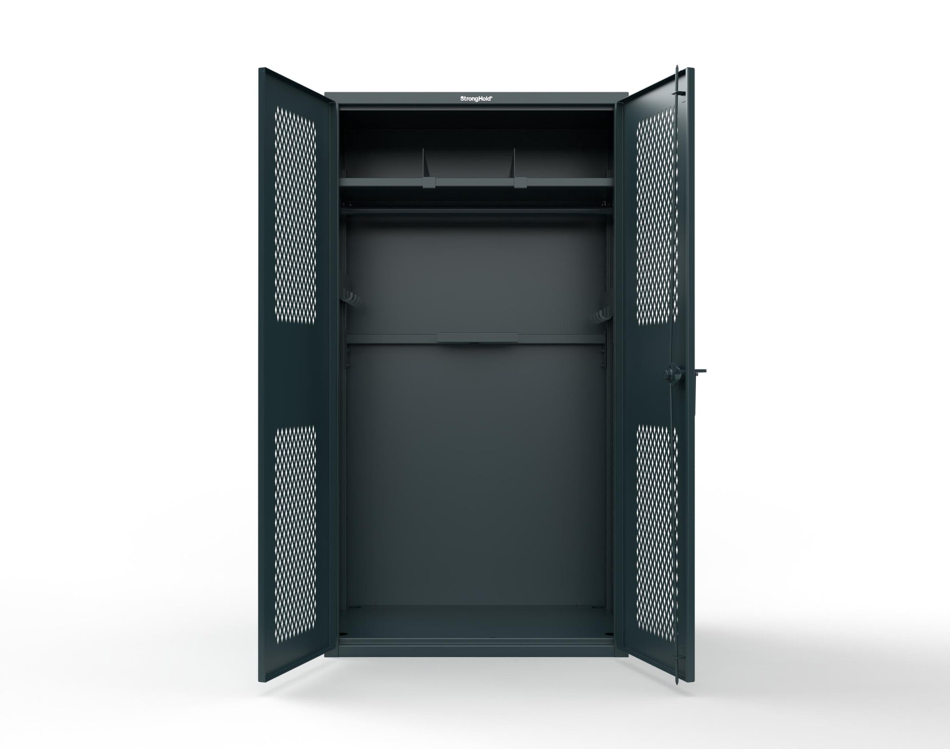 Extra Heavy Duty 14 GA TA-50 Tactical Locker, 1 Shelf - 42 in. W x 24 in. D x 78 in. H - TA-50-TAC-L-5001