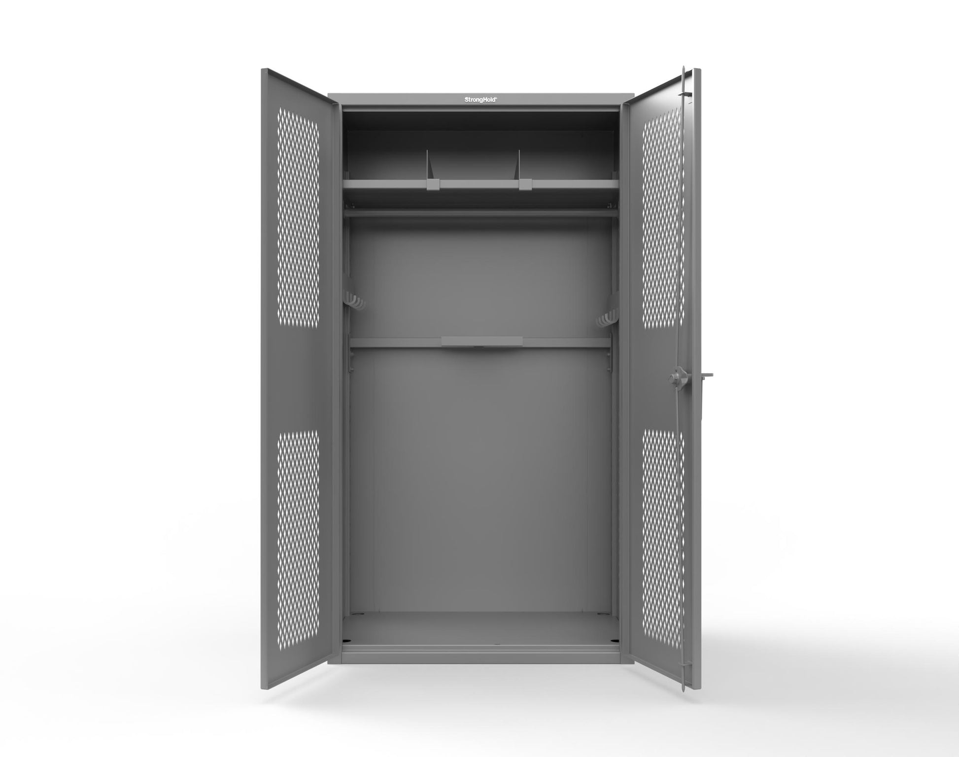 Extra Heavy Duty 14 GA TA-50 Tactical Locker, 1 Shelf - 42 in. W x 24 in. D x 78 in. H - TA-50-TAC-L-7037