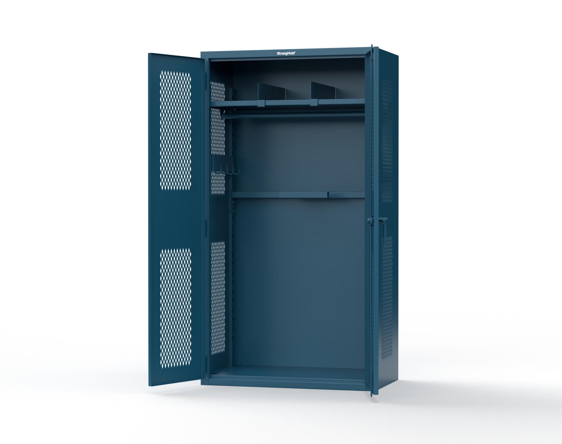 Extra Heavy Duty 14 GA TA-50 Tactical Locker, 1 Shelf - 42 in. W x 24 in. D x 78 in. H - TA-50-TAC-L-5001