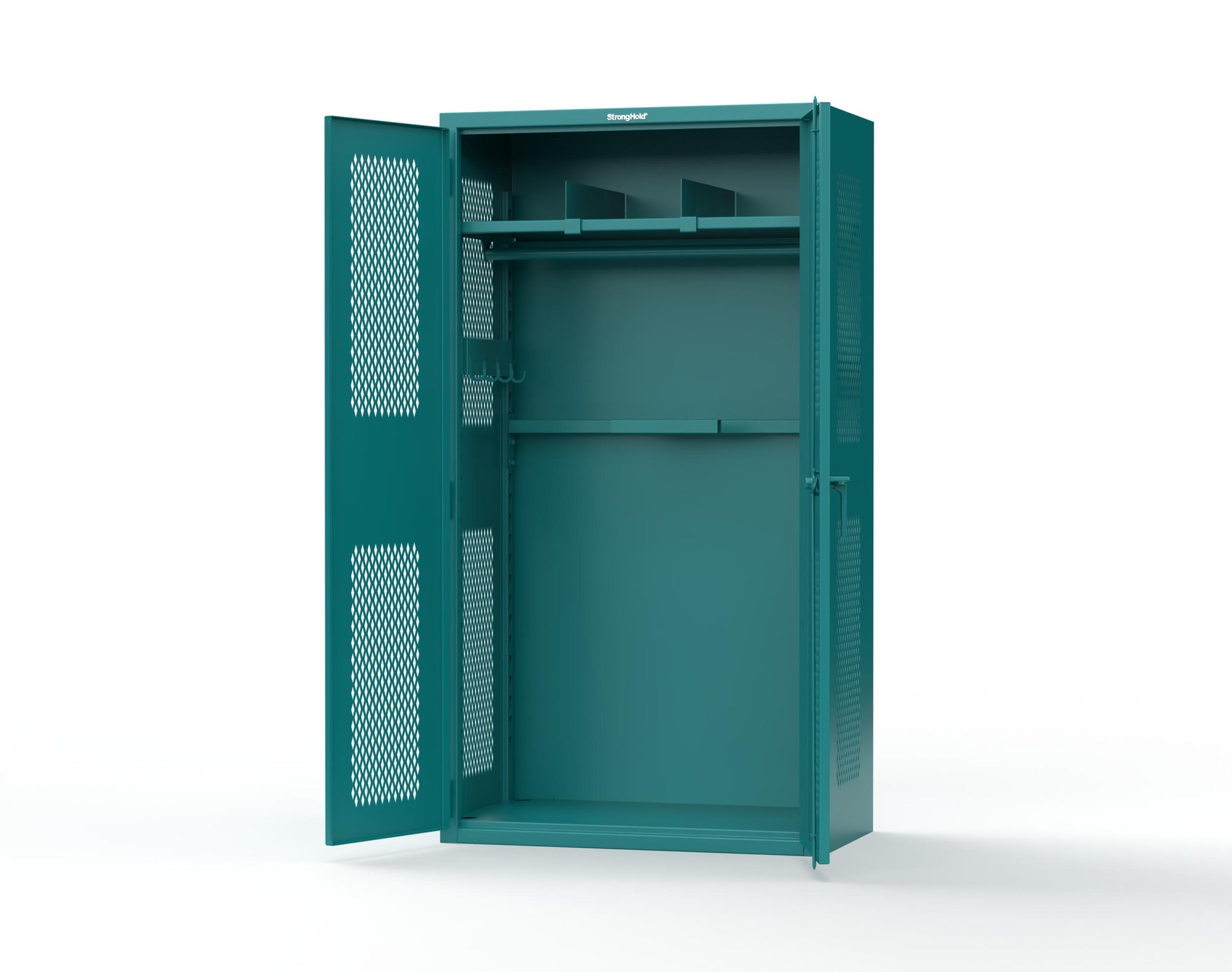 Extra Heavy Duty 14 GA TA-50 Tactical Locker, 1 Shelf - 42 in. W x 24 in. D x 78 in. H - TA-50-TAC-L-5021