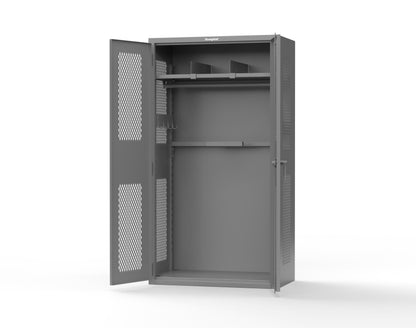 Extra Heavy Duty 14 GA TA-50 Tactical Locker, 1 Shelf - 42 in. W x 24 in. D x 78 in. H - TA-50-TAC-L-7037