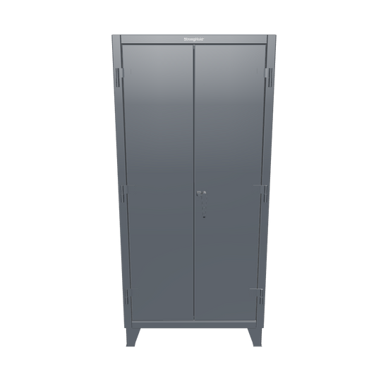 Extreme Duty 12 GA Cabinet with 4 Shelves - 36 In. W x 24 In. D x 78 In. H - 36-244-7024