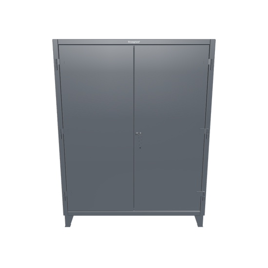 Extreme Duty 12 GA Cabinet with 4 Shelves – 60 In. W x 24 In. D x 78 In. H - 56-244-7024