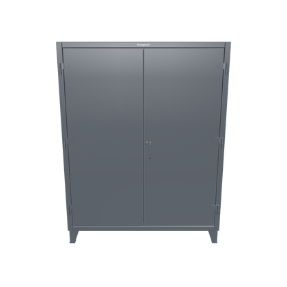 Extreme Duty 12 GA Cabinet with 4 Shelves – 60 In. W x 24 In. D x 78 In. H - 56-244-7024