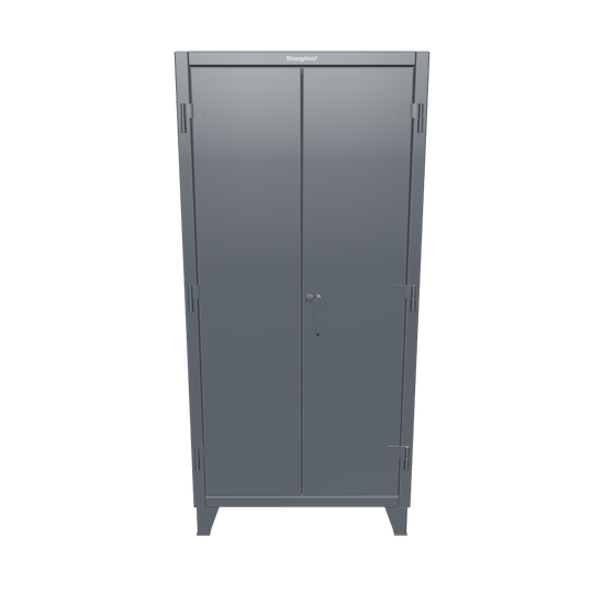 Extreme Duty 12 GA Cabinet with 4 Shelves - 36 in. W x 20 in. D x 78 in. H - 36-204-7024