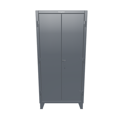 Extreme Duty 12 GA Cabinet with 4 Shelves - 36 in. W x 20 in. D x 78 in. H - 36-204-7024