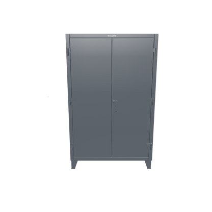 Extreme Duty 12 GA Rigging Cabinet with 16 Hooks - 48 In. W x 24 In. D x 78 In. H - 46-240-16-7024