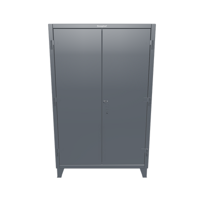 Extreme Duty 12 GA Cabinet with 6 Half-Width Drawers, 4 Shelves | 48 In. W x 24 In. D x 78 In. H - 46-244-6/5DB-7024